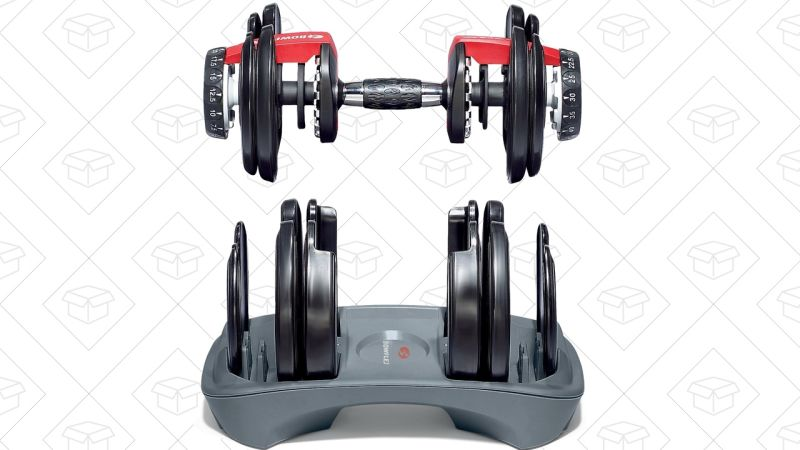 Set de Pesas Bowflex, $259